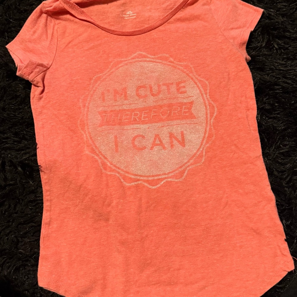 Adorable Kids'‎ Tee - Coral